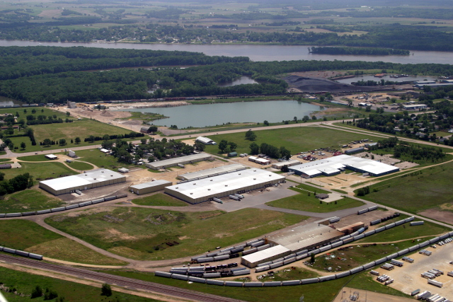 Economy Coating Systems Aerial View